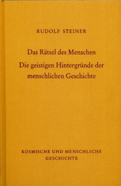 GA 170 Das Rätsel des Menschen