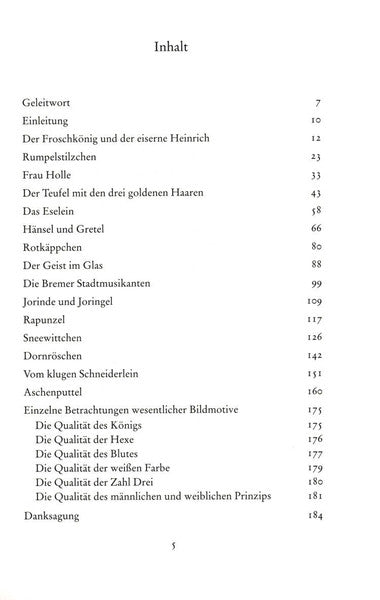 Grimmsche Märchen als Spiegel der Seele