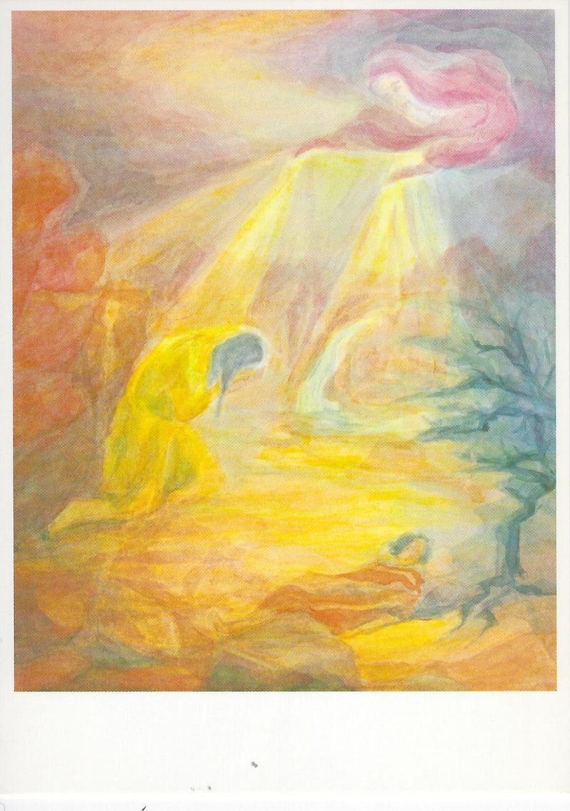 Hagar und Ismael in der Wüste