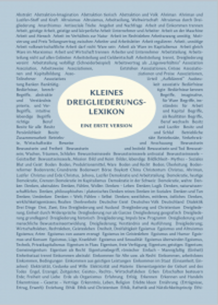 Kleines Dreigliederungslexikon