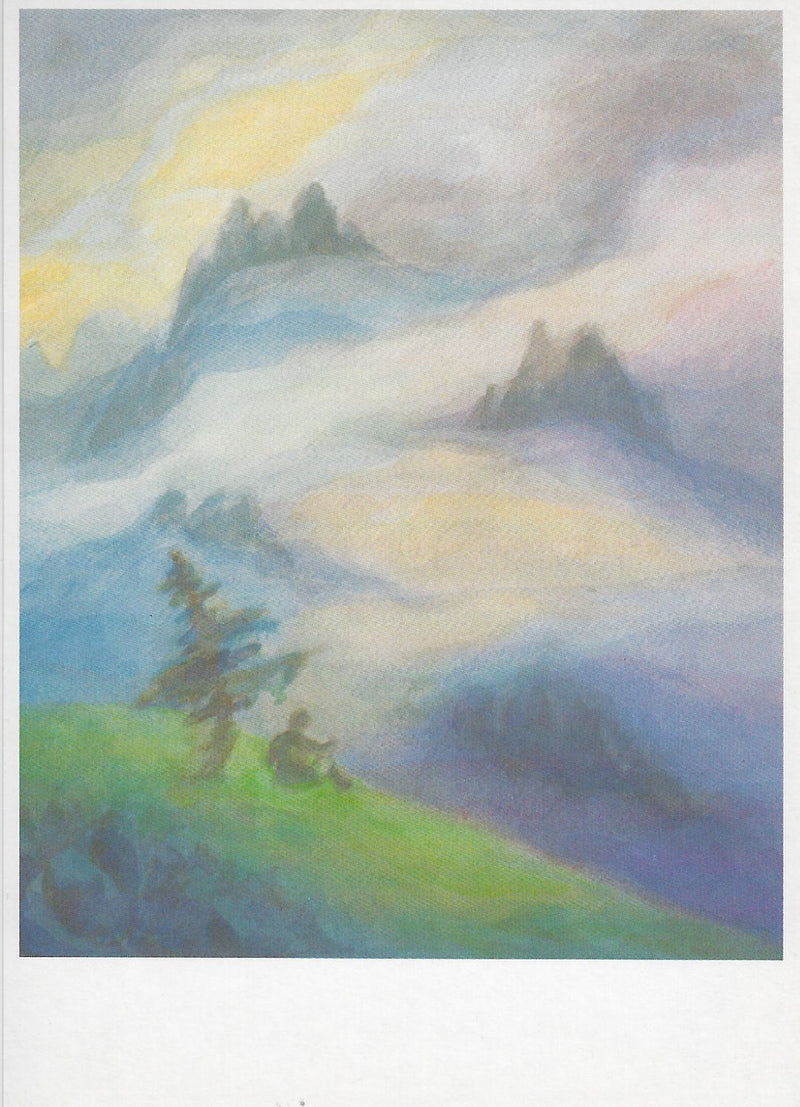 Morgenstimmumg im Hochgebirge