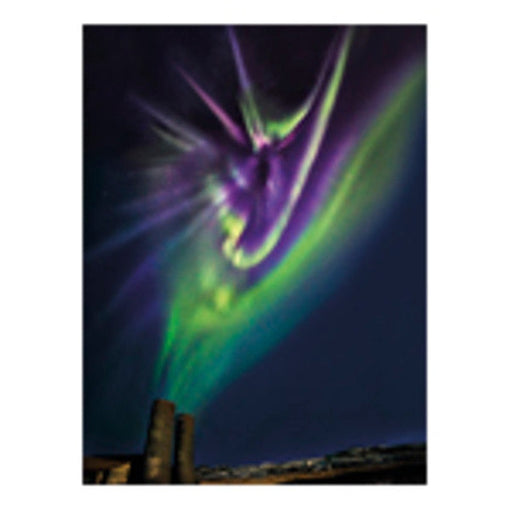 Polarlicht-Transparentkarte Nr. 063