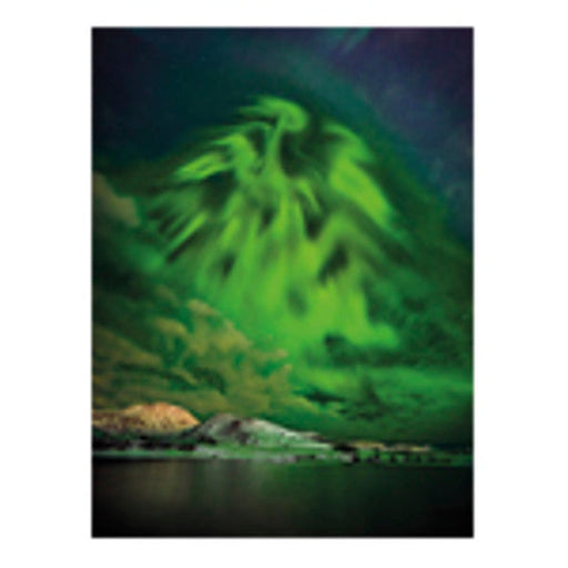 Polarlicht-Transparentkarte Nr. 065
