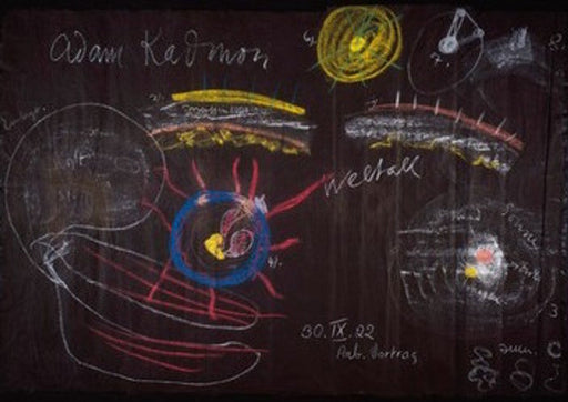 Poster Wandtafelzeichnung - Vortrag vom 30. September 1922, GA 347