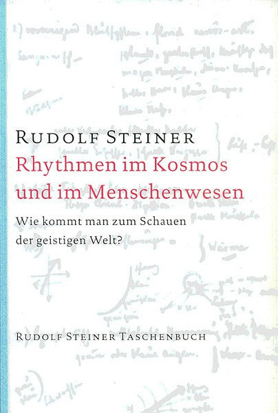 Rhythmen im Kosmos und im Menschenwesen