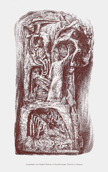 Rudolf Steiners Holzplastik vom Menschheitsrepräsentanten