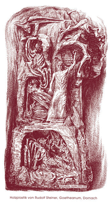Rudolf Steiners Holzplastik vom Menschheitsrepräsentanten