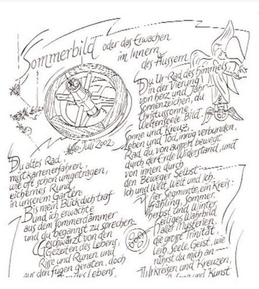 Sommerbild - oder das Erwachen im Inneren des Äußeren