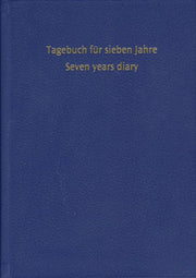 Tagebuch für sieben Jahre (dunkelblau)