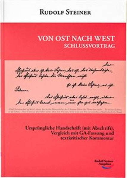 Von Ost nach West – Schlussvortrag