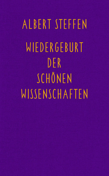 Wiedergeburt der Schönen Wissenschaften