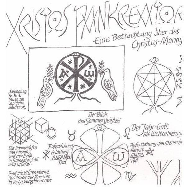 Xristos Pankreator. Das Christus-Monogramm