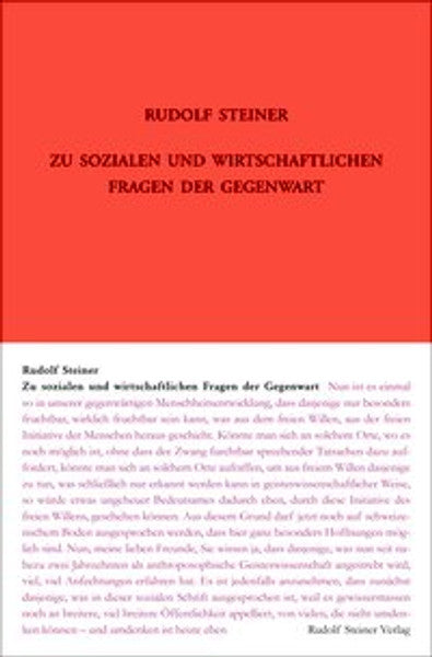Zu sozialen und wirtschaftlichen Fragen der Gegenwart