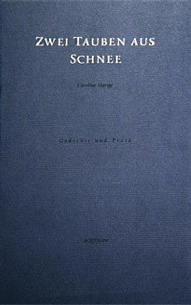 Zwei Tauben aus Schnee