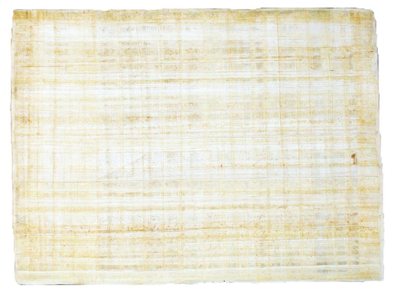 Blanko Papyrus - 32 x 42 cm – Naturrand